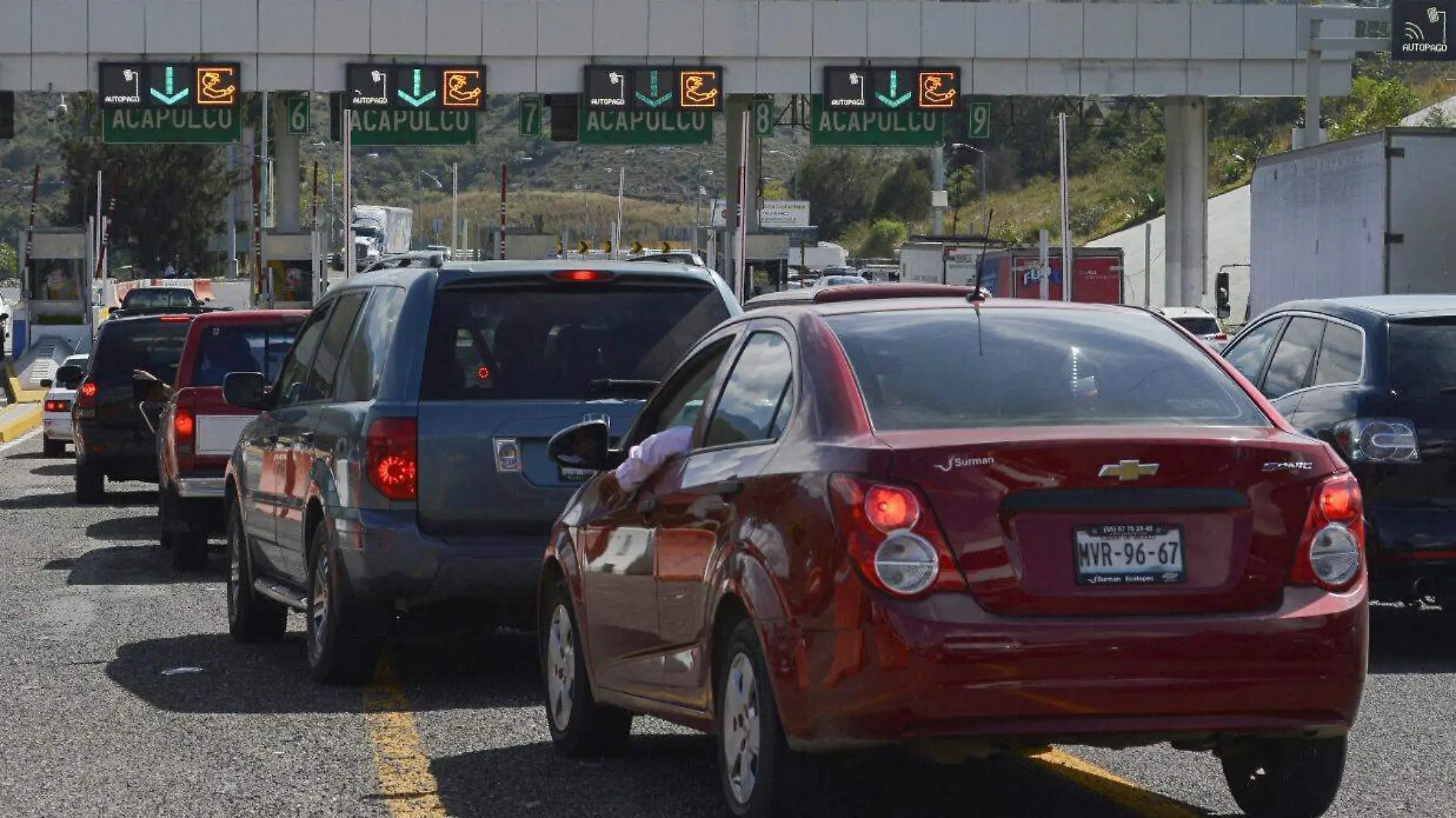 El recorrido en automóvil pasó de 647 pesos por viaje sencillo en febrero, a 669 pesos a partir de este lunes ABRAHAN MARTÍNEZ EL SOL DE ACAPULCO